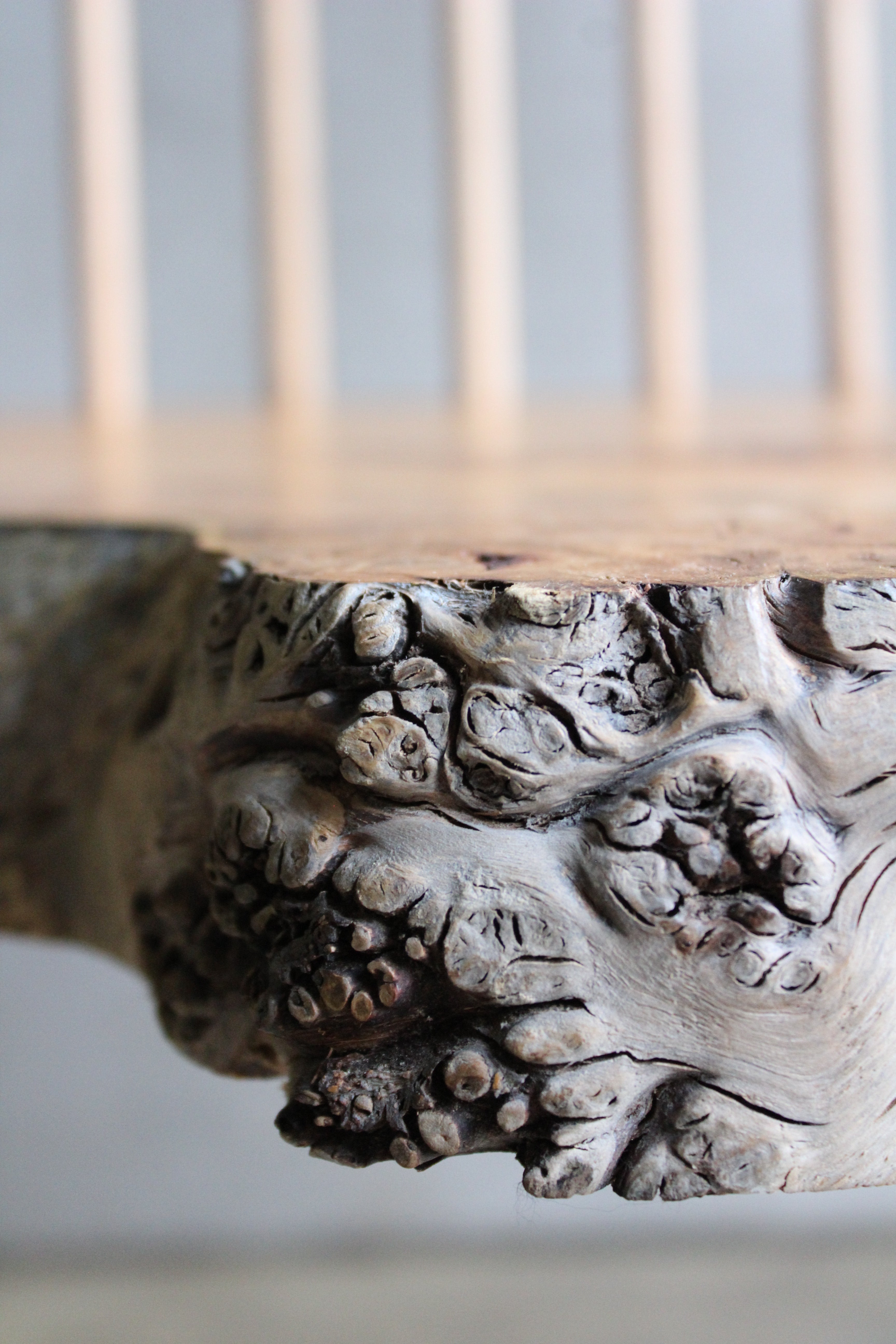 Burr Oak and Ash Bench
